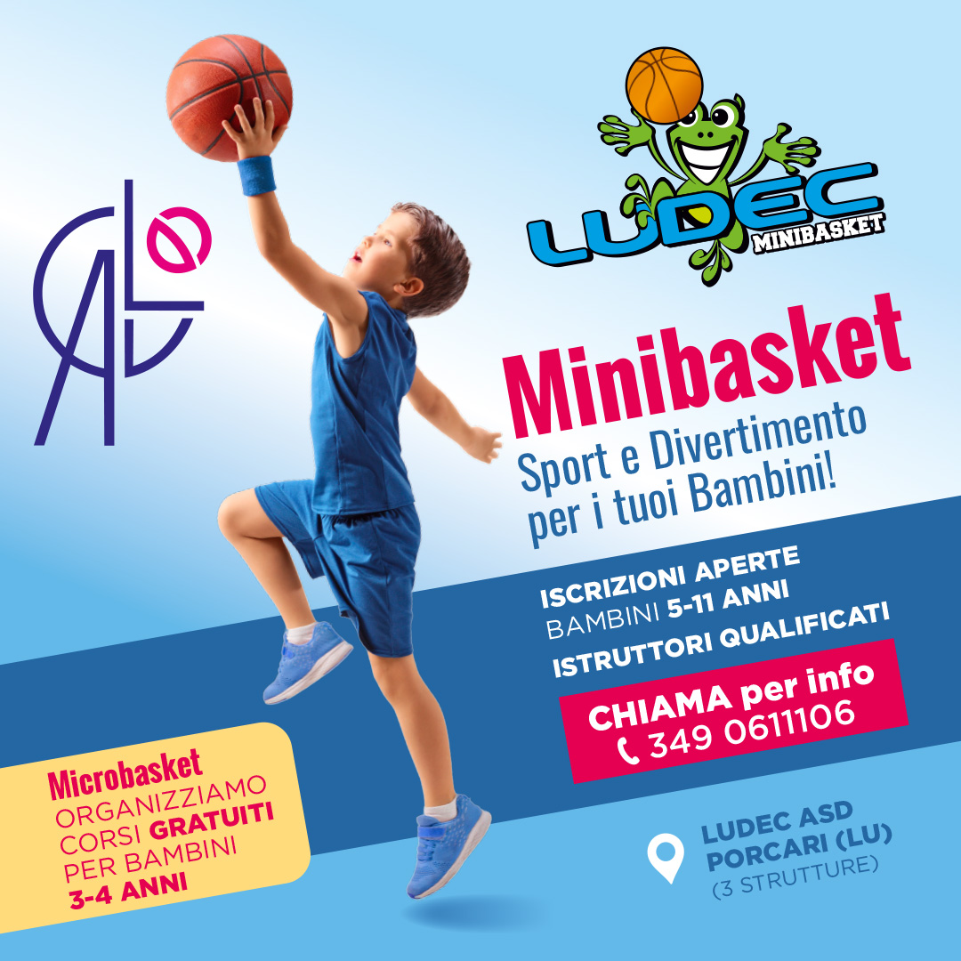 Locandina Minibasket 2024